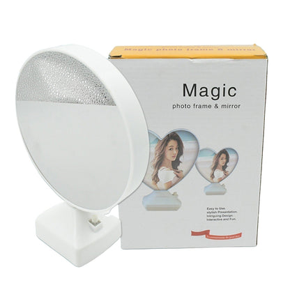 Plastic 2 In 1 Mirror Come Photo Frame With Led Light Wukusy