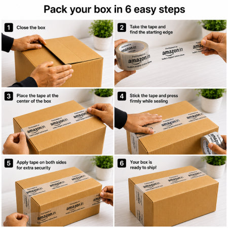 Premium Amazon Printed Packaging Tape