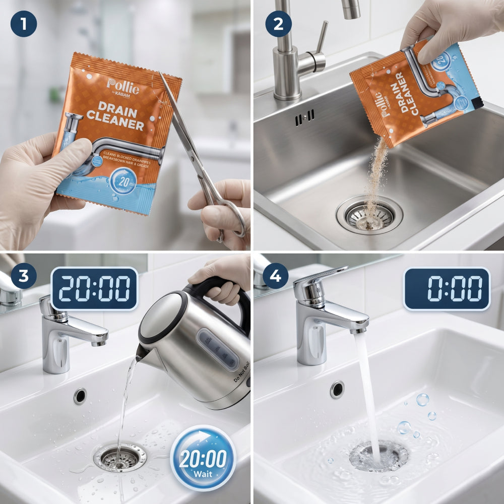 Powerful Sink & Drain Cleaner Powder