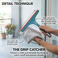 Multipurpose Mini Glass Wiper Squeegee