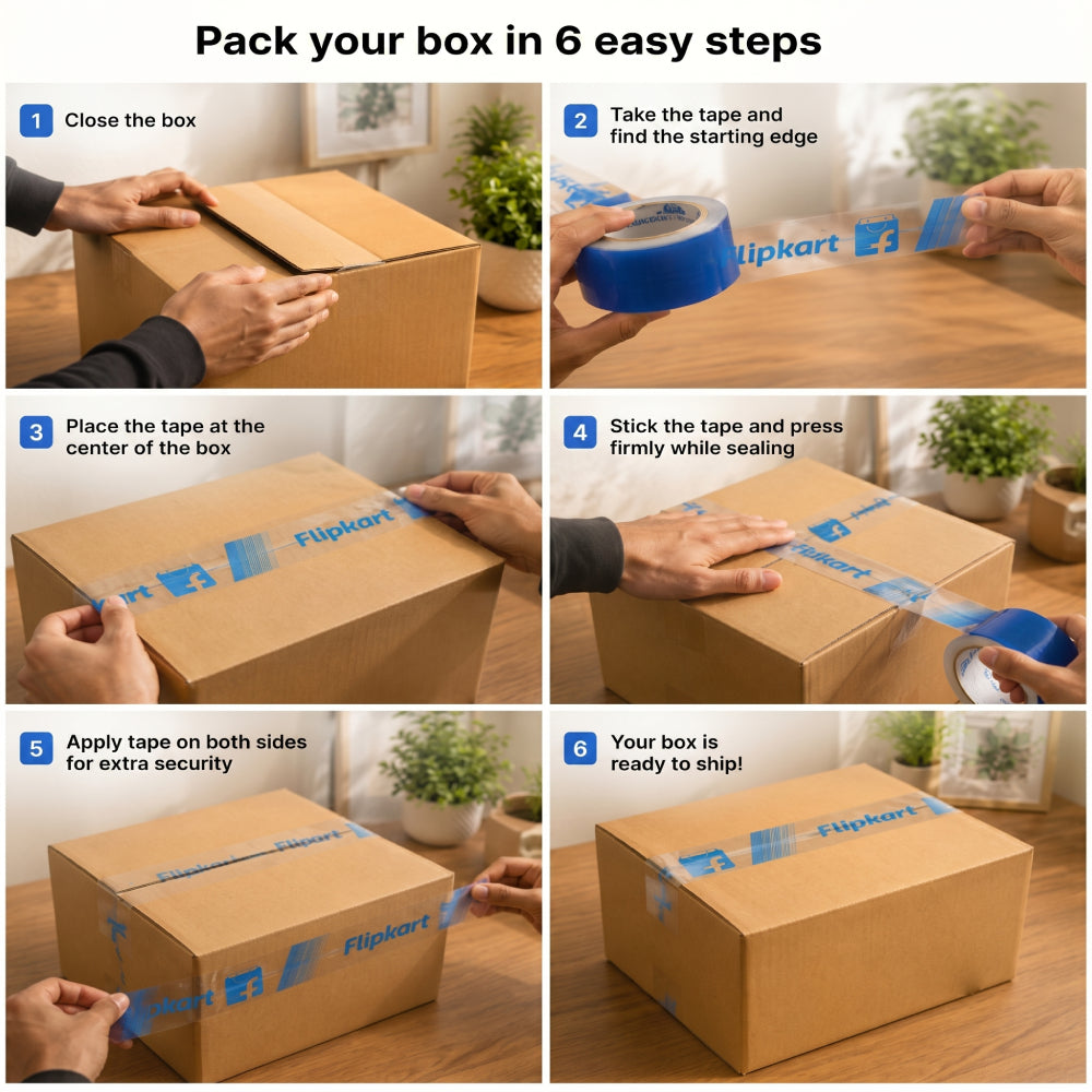 Premium Flipkart Printed Packaging Tape