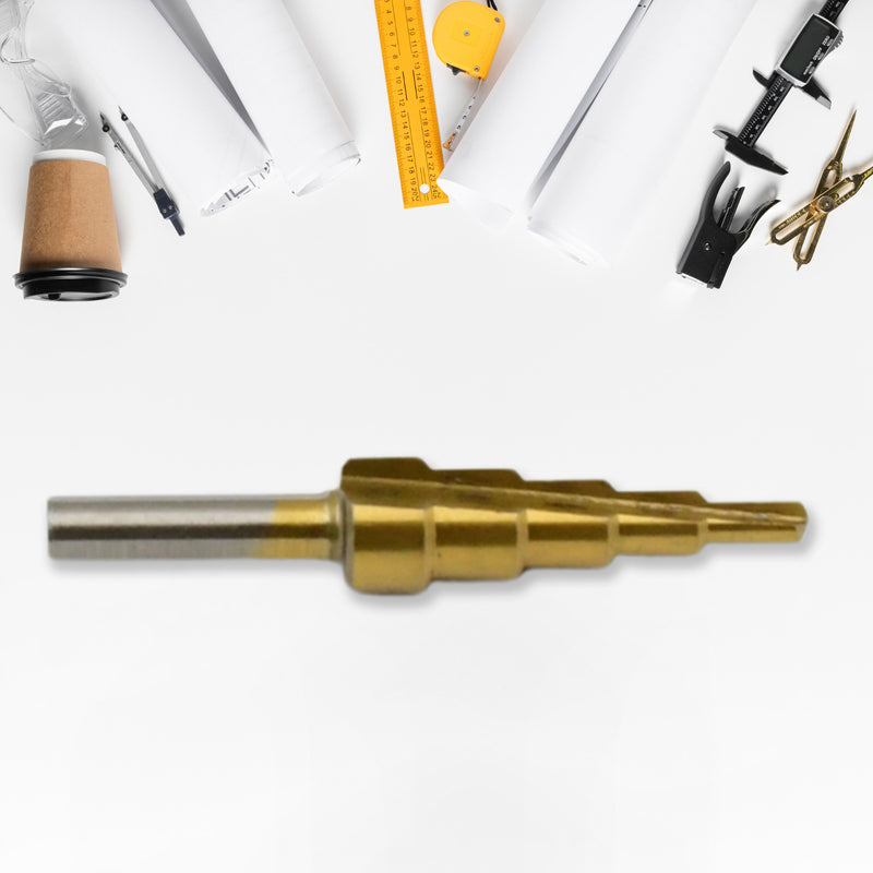High-Speed Steel Step Drill Bit for Metal - BuyItOnline