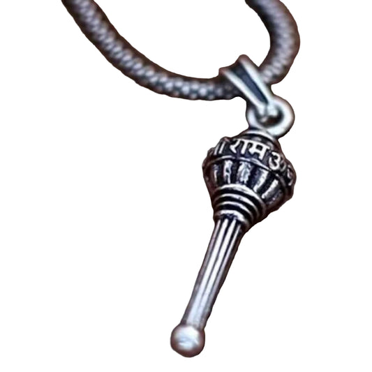 Lord Hanuman Gada Pendant With Chain