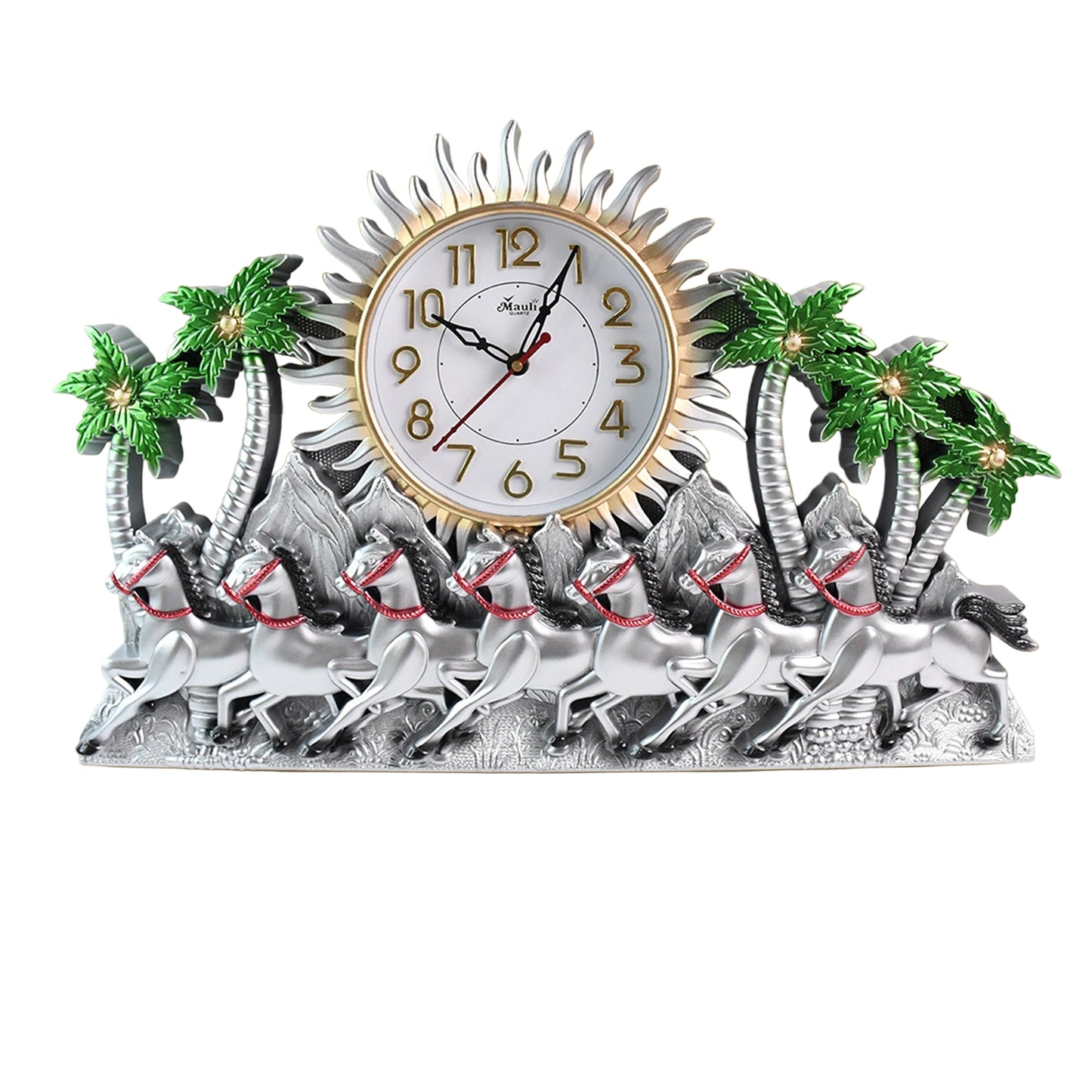 Premium Plastic Body Wall Clock (1 Pc) Wukusy