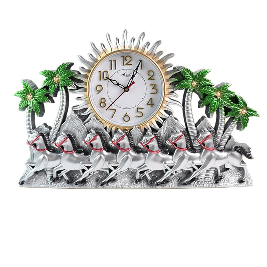 Premium Plastic Body Wall Clock (1 Pc) Wukusy