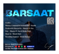 Barsaat – The Complete Version | Collector's Edition Limited CD | The Exclusive Art