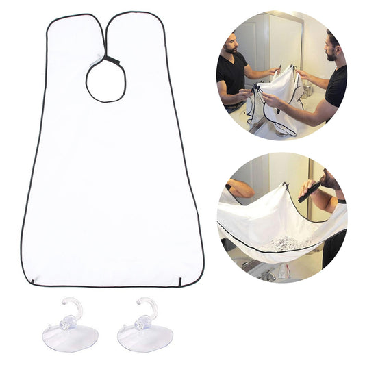 1417 Beard Apron Hair Clippings Catcher Grooming Bib