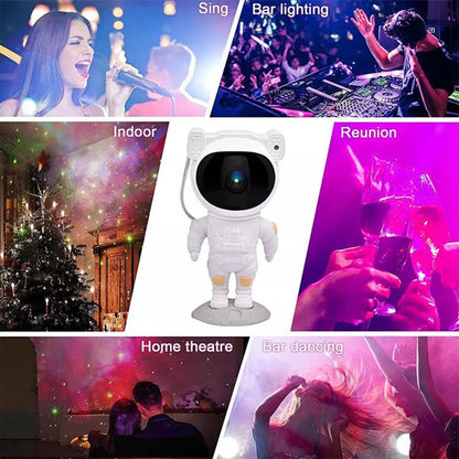 Astronaut Galaxy Projector Night Lamp