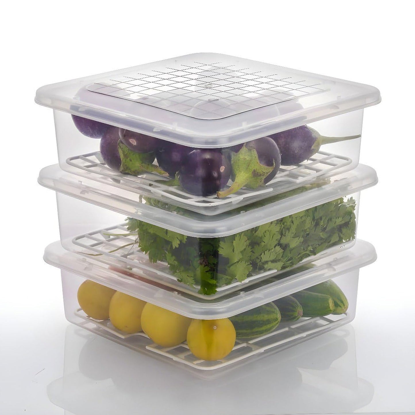 FreshStore™ 3 Piece Storage Set Containers