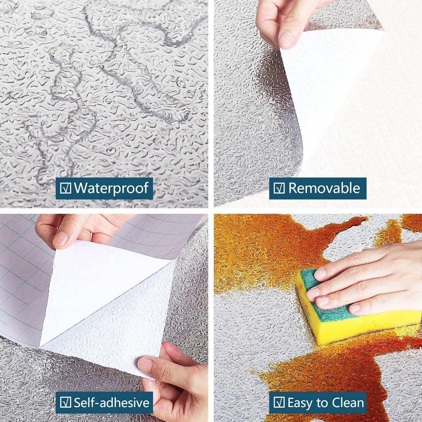 Self-Adhesive Kitchen Backsplash Wallpaper - BuyItOnline