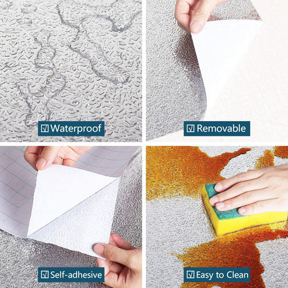 Self-Adhesive Kitchen Backsplash Wallpaper - BuyItOnline