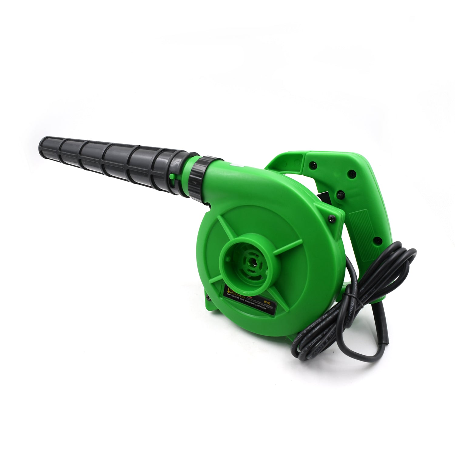 3158 650v Blower Portable Rifel Range Heavy Duty Air Blower Electric Air Blower For Homeofficecarpccomputer Dustgaragepatiogarden Leaftrash Cleaning  (350w 2.3 M3min 13000 Rpm Green) Wukusy