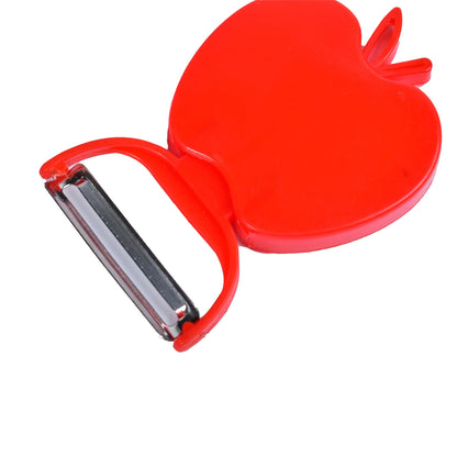 Apple Shaped Folding Vegetable & Fruit Peeler - BuyItOnline