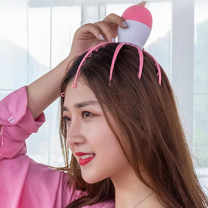 Electric Scalp Massager – Octopus Claw Head Scratcher for Stress Relief
