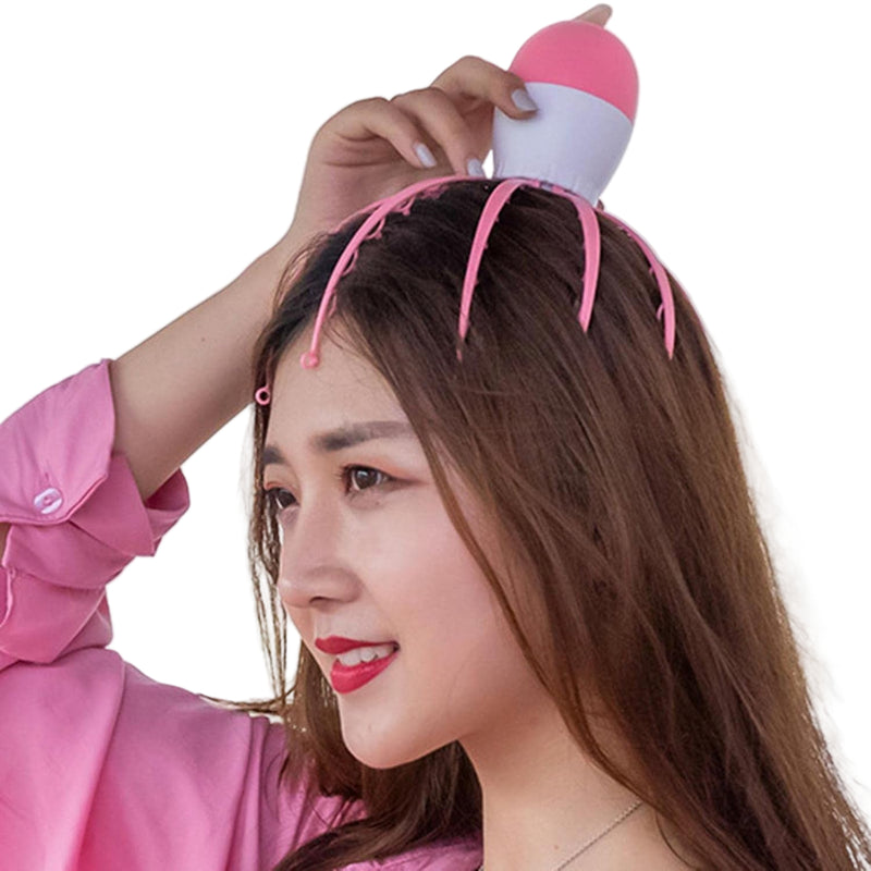 Electric Scalp Massager – Octopus Claw Head Scratcher for Stress Relief - BuyItOnline