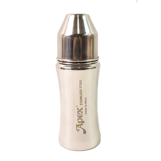 Apex Stainless Steel Little Champ Baby Feeding Bottle  (250 Ml) Wukusy