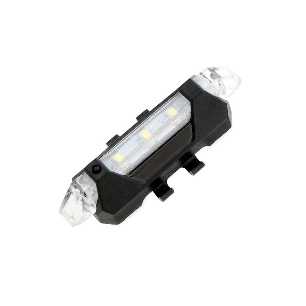 1560 Rechargeable Bicycle Front Waterproof Led Light (White) Wukusy