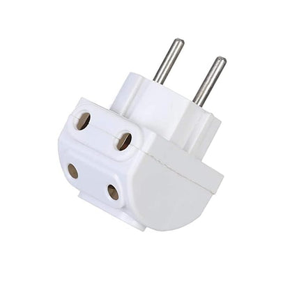 5-Way 2-Pin Multi Plug Socket Converter
