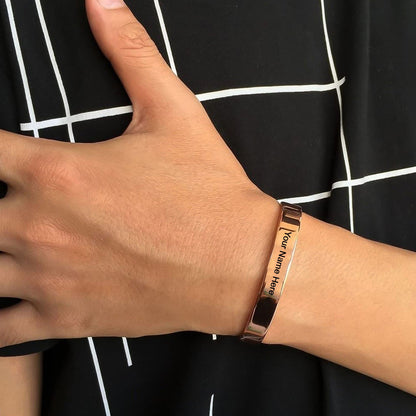 Customized  Personalized Stylish Kada Bracelet