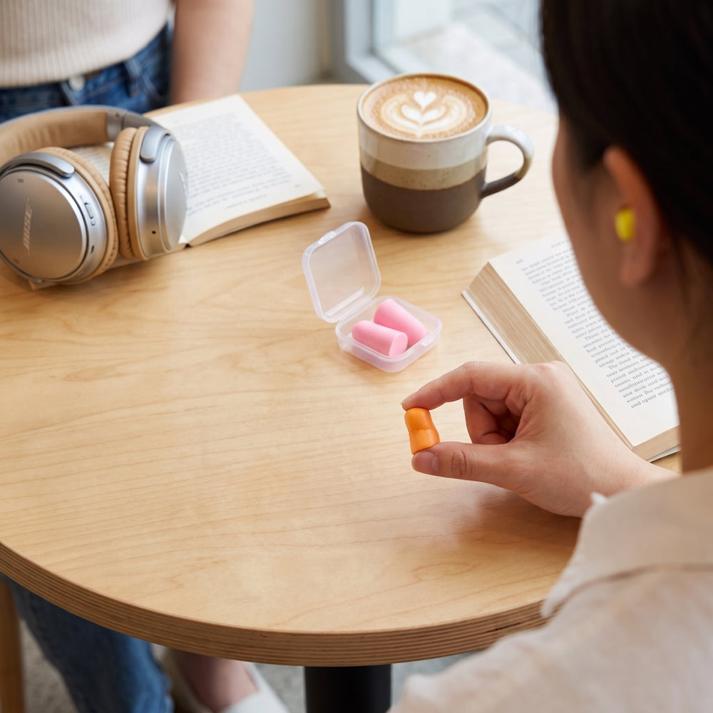 Noise Reduction Soft Silicone Earplugs