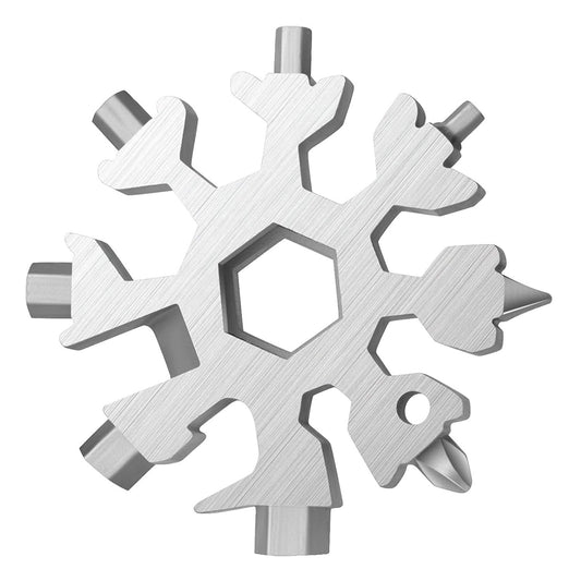 Stainless Steel Snowflake Multi-Tool & Bottle Opener