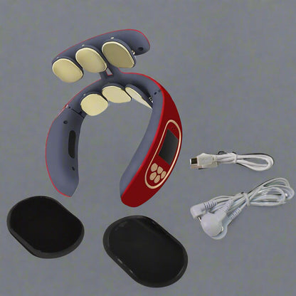 Smart Electric Neck And Back Pulse Massager