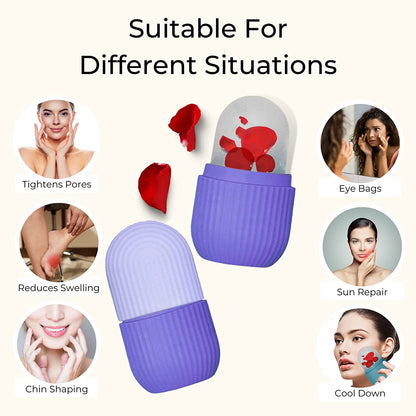 Purple Beauty Ice Roller