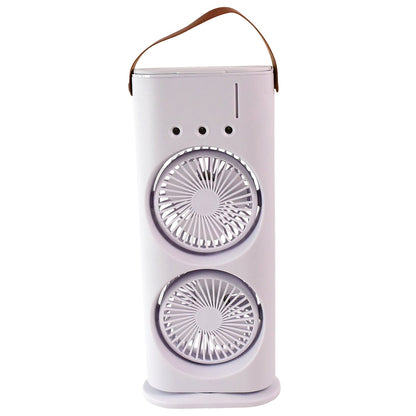 Double-Head Cooler Fan (1 Pc + Remote)