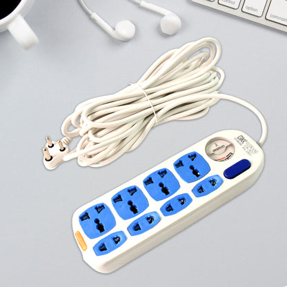 8 Socket Heavy Duty Power Extension Board (10 Mtr.  1 Pc) Wukusy