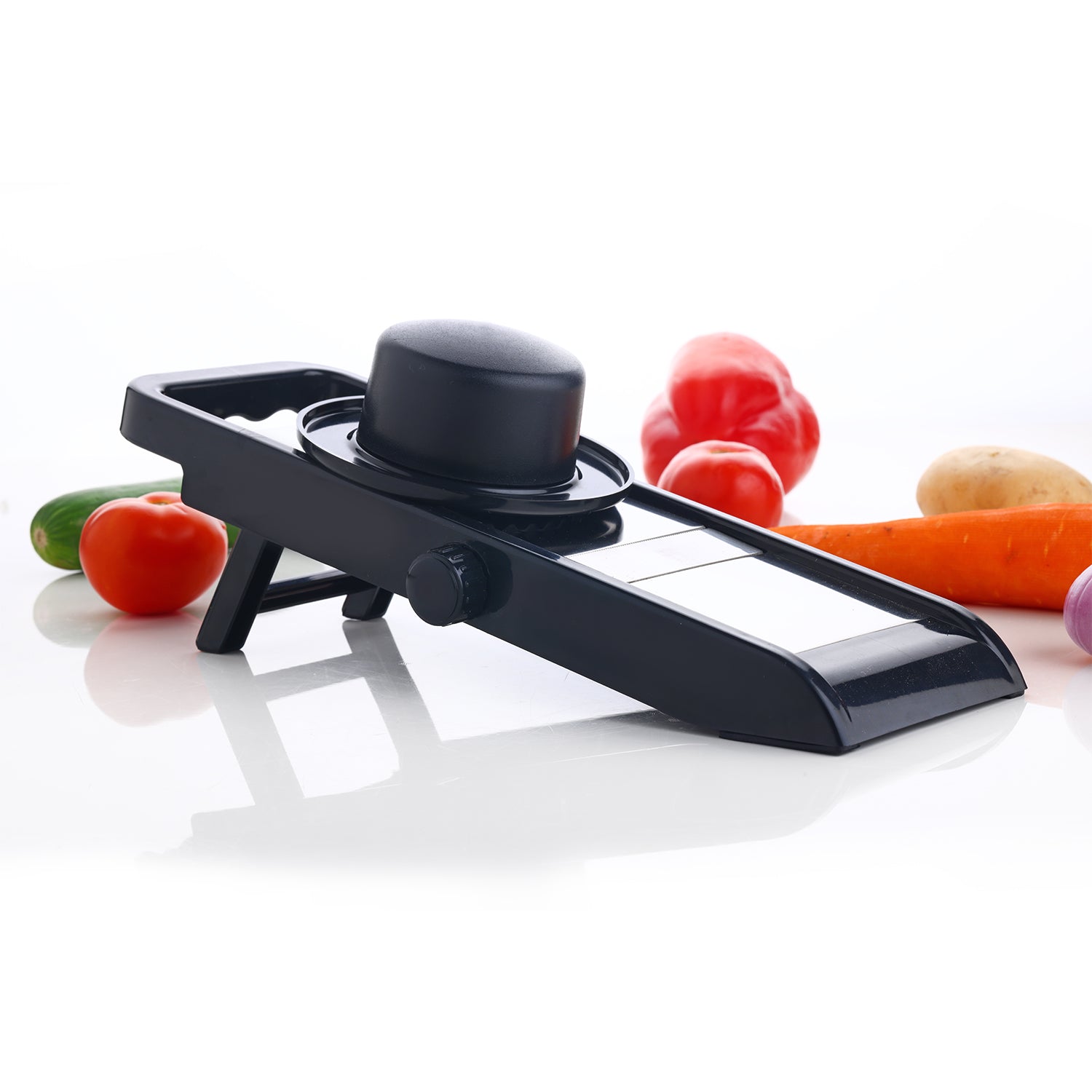 Premium Adjustable Potato Onion Slicer & Grater - BuyItOnline