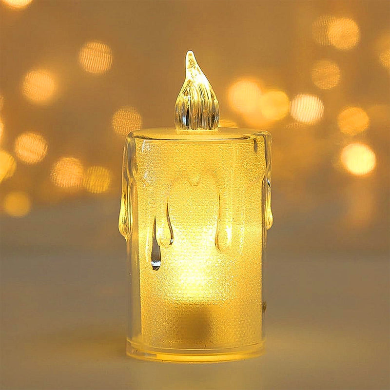 Simple Crystal Candle Lights Wukusy