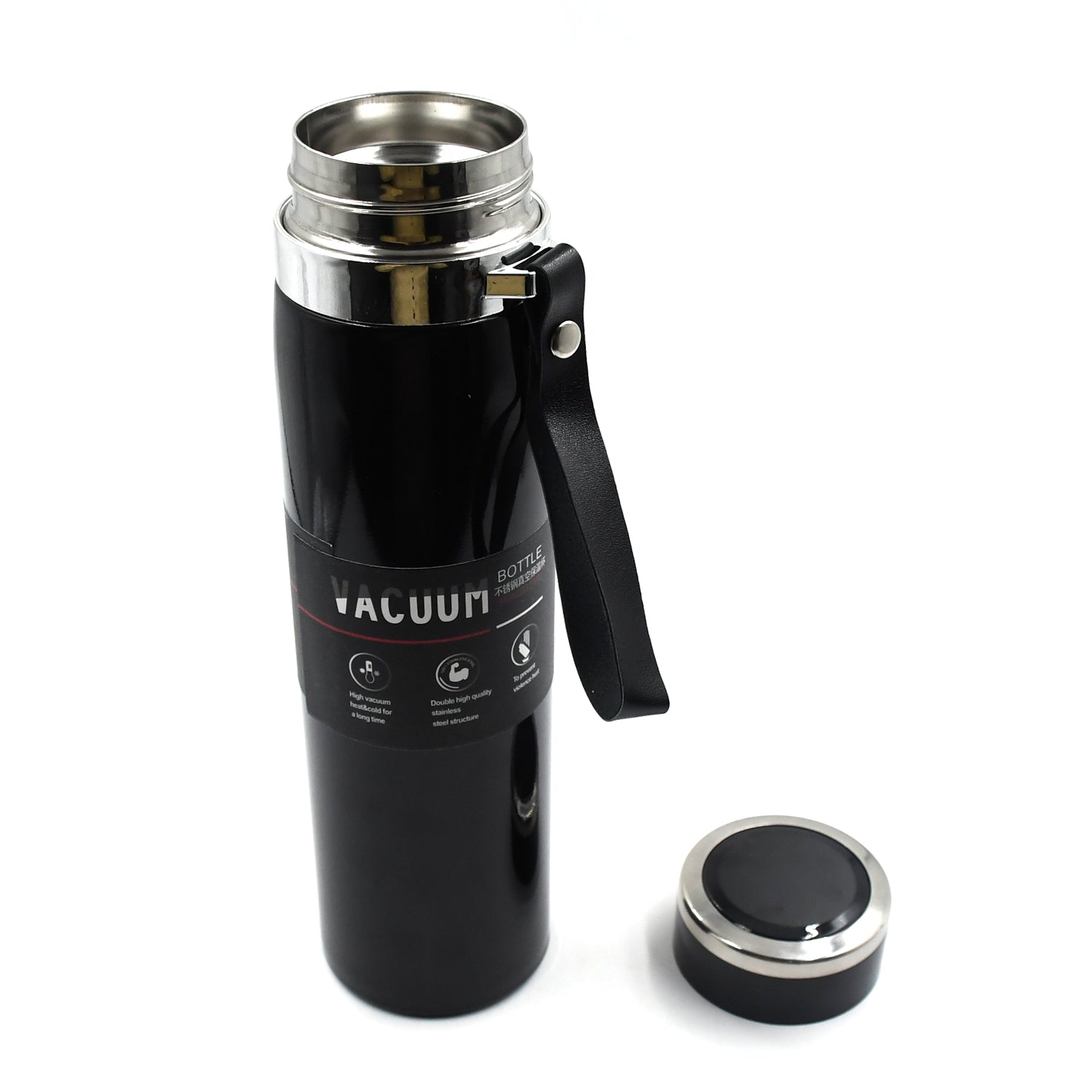6582 Double Stainless Steel Wall Flask Vacuum Insulated Water Bottle Wukusy