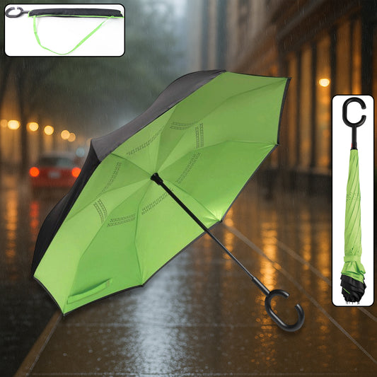 8551umbrella Summer Sun And Rain Protectionfoldable Cute Umbrella  C-shaped Handle  Uv Protection Rain Sun Umbrella  Travel Accessories  Umbrella For Children Girls And Boys (1 Pc  Mix Color) Wukusy