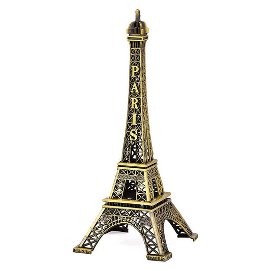Antique 3D Metal Eiffel Tower Showpiece.