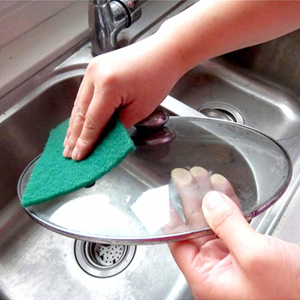 Scrub Sponge Cleaning Pads – Aqua Green.