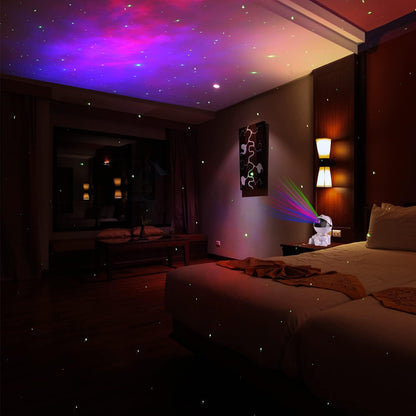 Premium Astronaut Galaxy Projector Night Light With Remote Control Wukusy