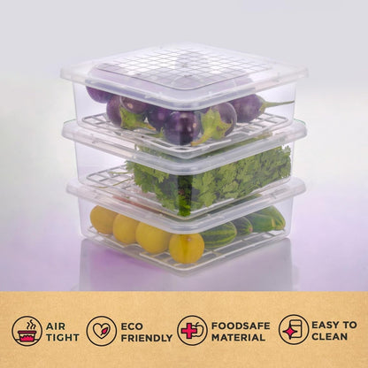 FreshStore™ 3 Piece Storage Set Containers