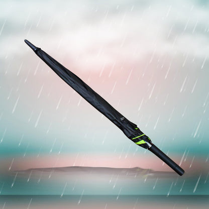Sun umbrella with inside power fan