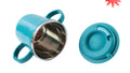 Kids Sporty Sipper Mug with Straw & Dual Handles.