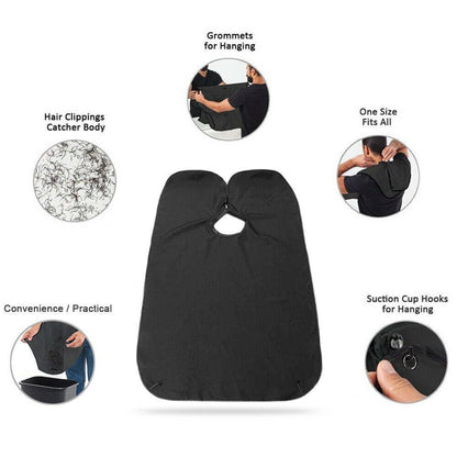 Hair Clippings Catcher Grooming Bib
