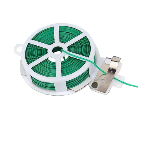 PVC-Coated Garden Wire with Cutter-30m