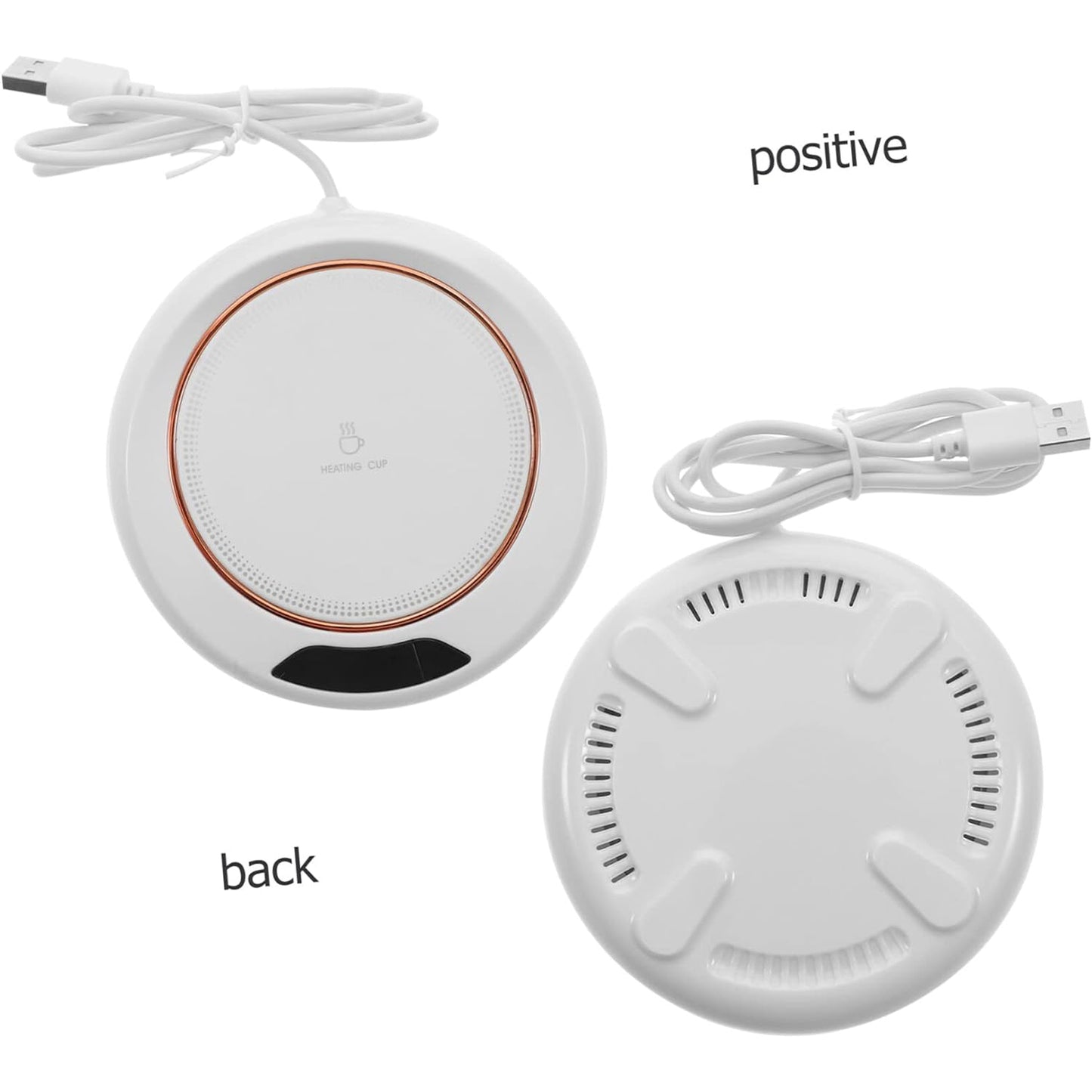 5576 Usb Warm Coaster Heated Coffee Mug Portable Office Desk Portable Cup Heater Coffee Mug Warmer Electric Cup Warmer (1 Pc) Wukusy