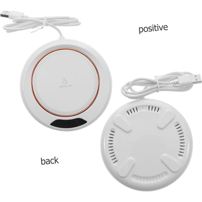 5576 Usb Warm Coaster Heated Coffee Mug Portable Office Desk Portable Cup Heater Coffee Mug Warmer Electric Cup Warmer (1 Pc) Wukusy