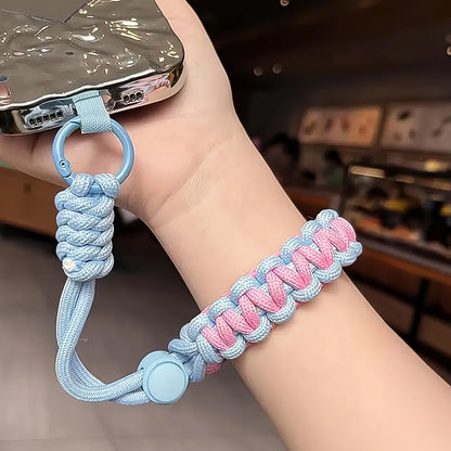 Multipurpose Adjustable Wrist Strap Lanyard with Cellphone Holder