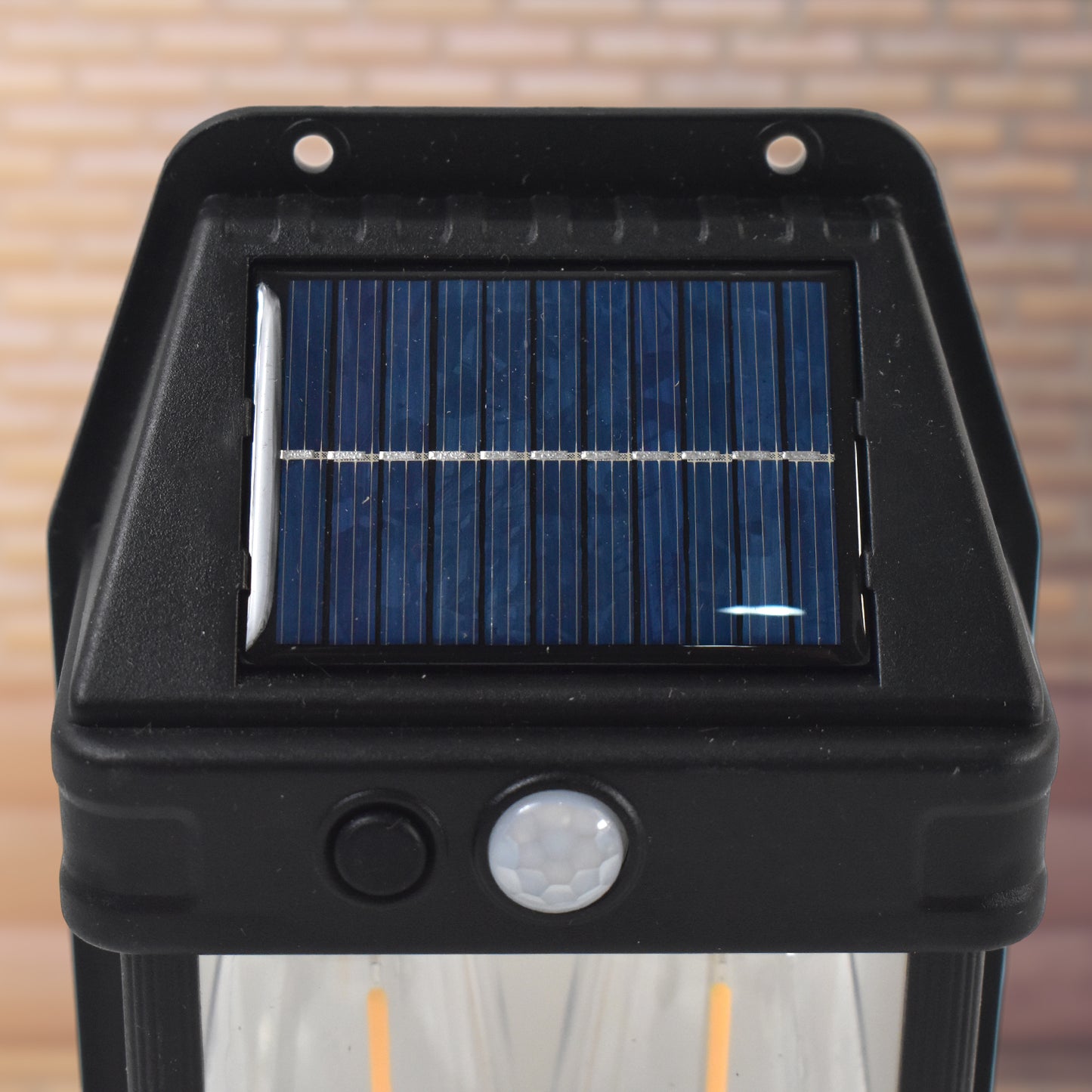 18W Solar Wall Light with Double Lamps & Motion Sensor