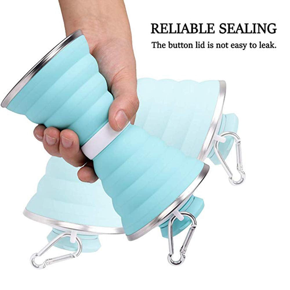 Collapsible Silicone Travel Water Bottle - BuyItOnline