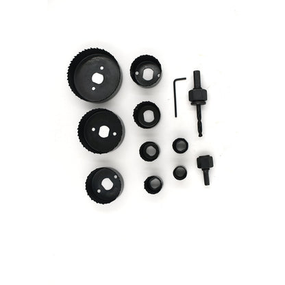 12 Pc Hole Saw Kit