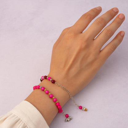 Trendy Adjustable Beaded Bracelet