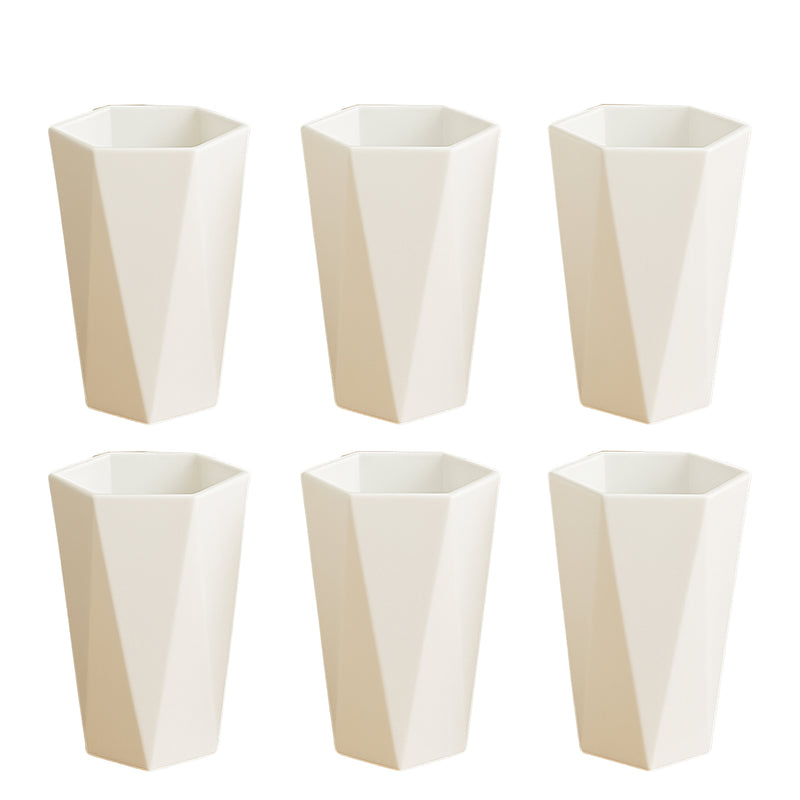 Hexagon Plastic Drinking Glass Set - BuyItOnline