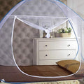 Premium Polyester Foldable Mosquito Net Tent (100 Cm Long  1 Pc) Wukusy